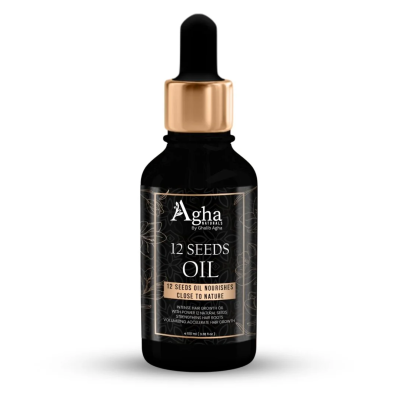12 Seed Blend Hair Oil – Deep Scalp Nutrition for Thick, Strong Hair