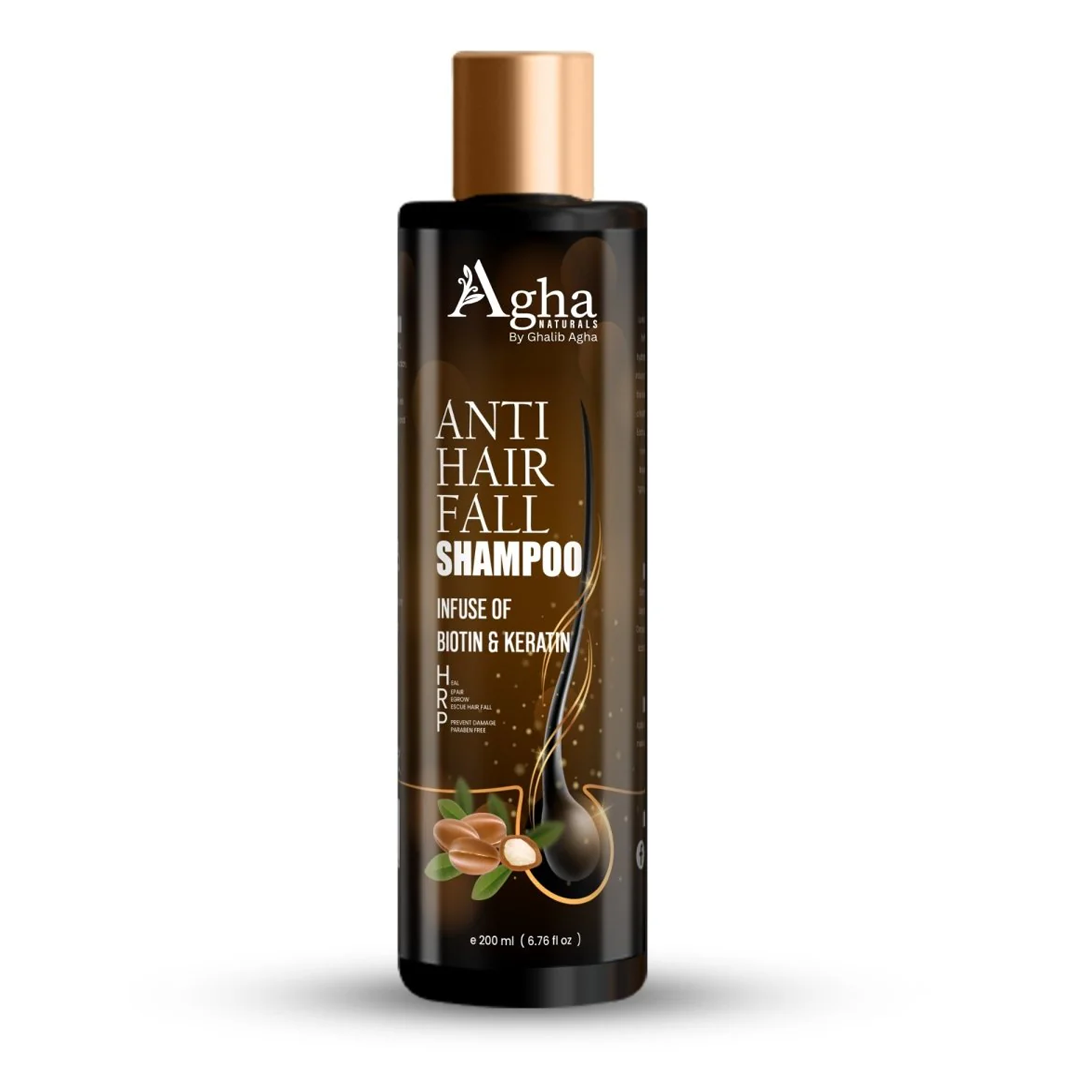 Anti Hair Fall Shampoo – Strengthen Roots & Reduce Daily Hair Fall