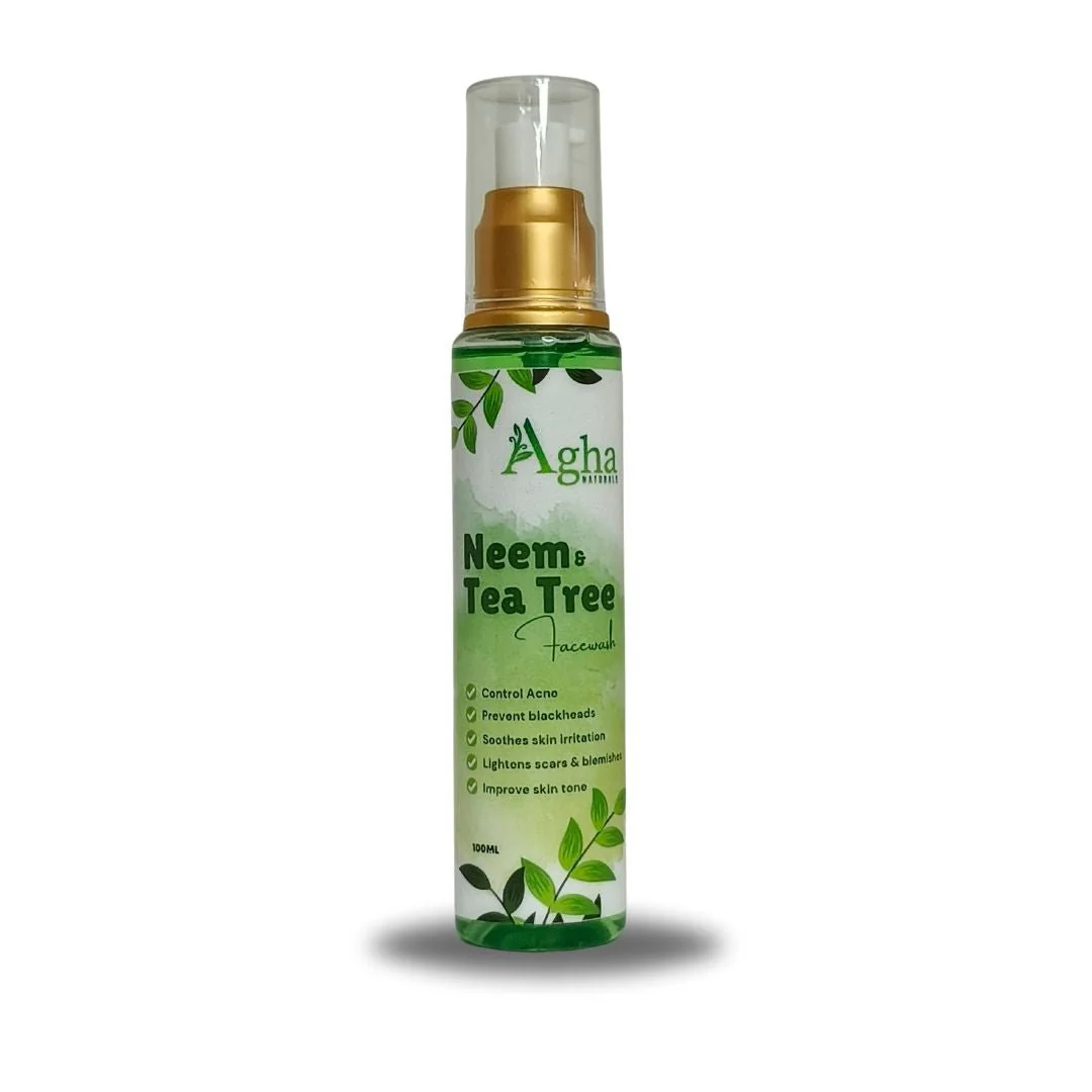 Neem & Tea Tree Facewash – Gentle Care for Clear, Healthy Skin