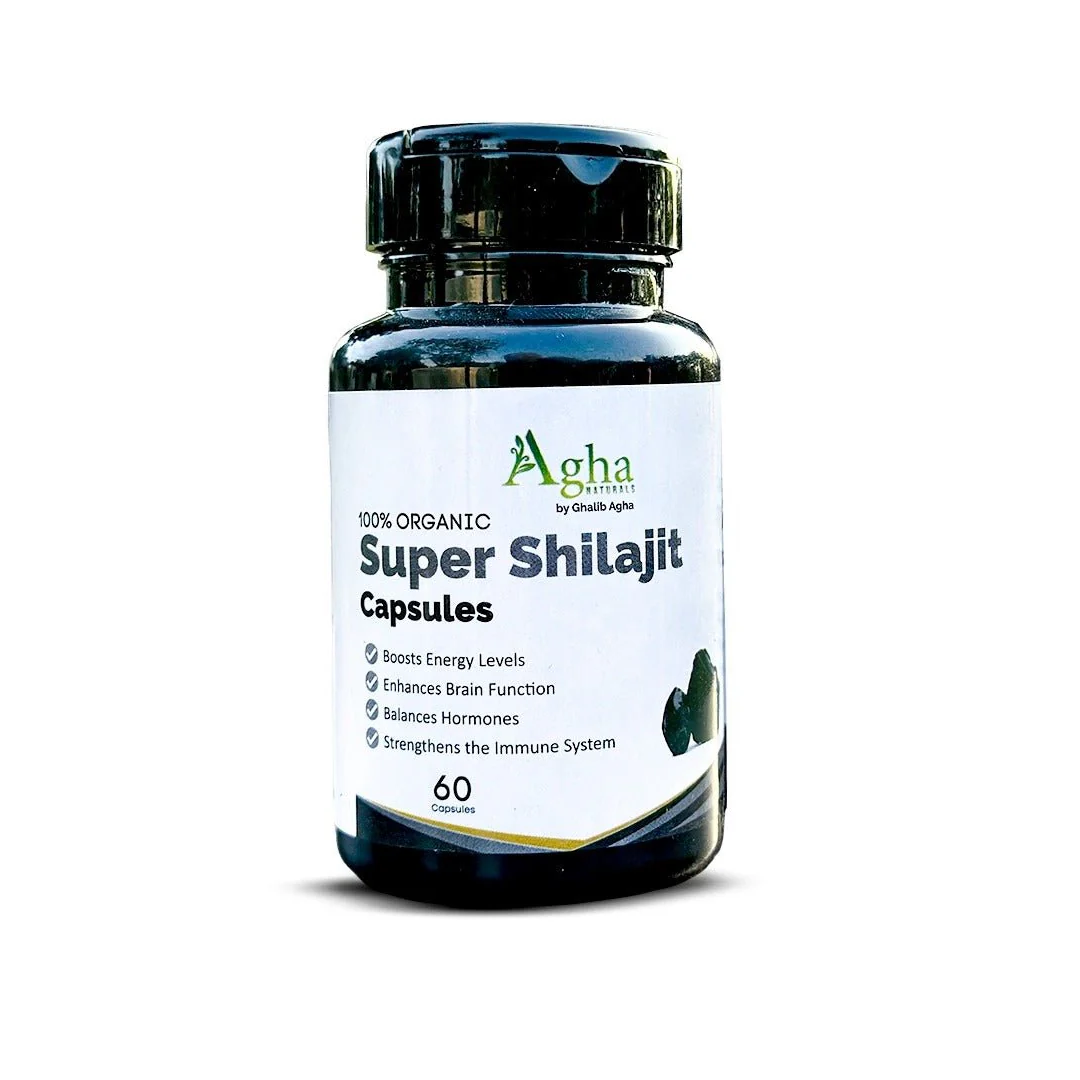 Super Shilajit Capsules – Boost Energy, Strength & Overall Physical Health