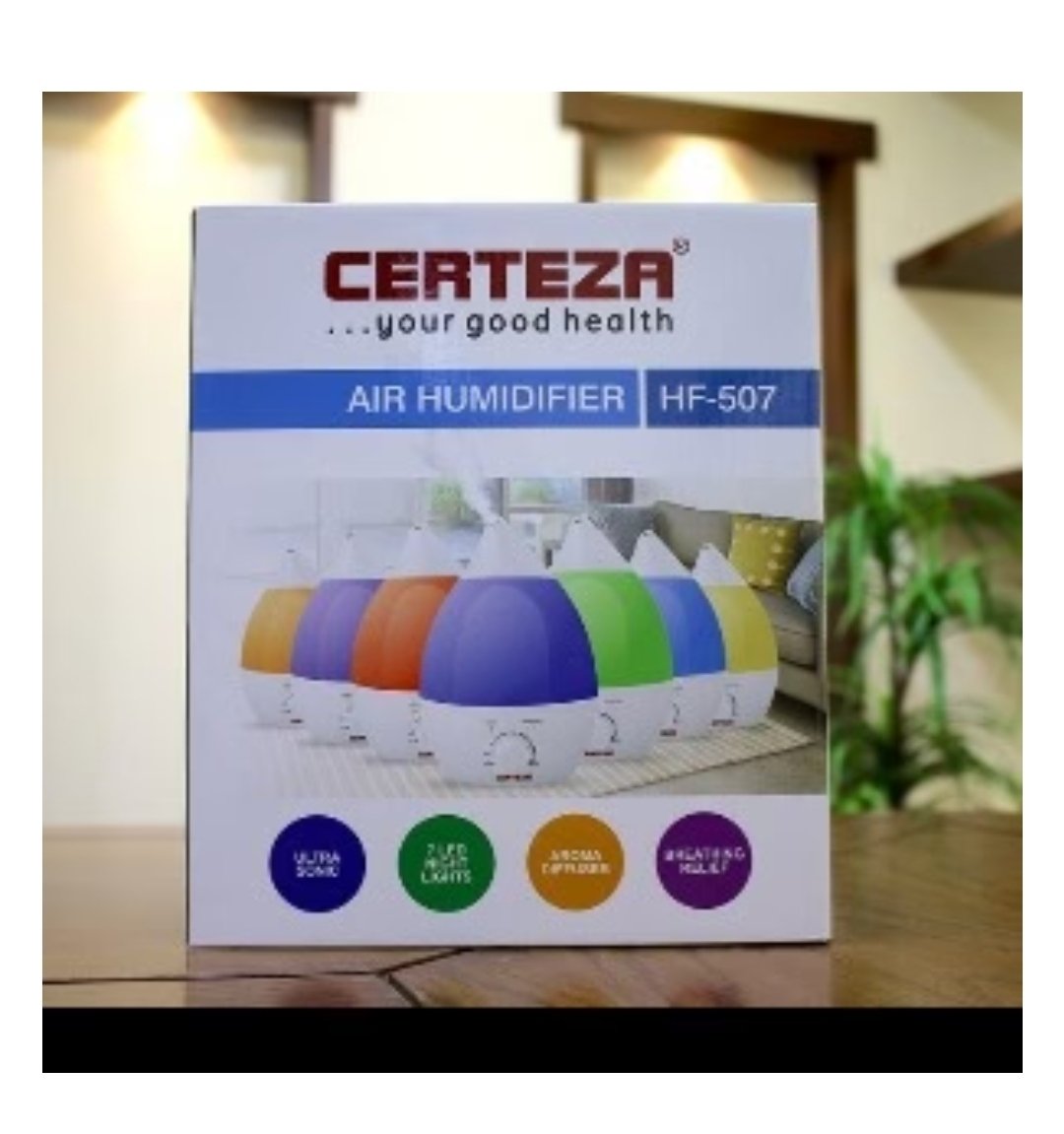 Certeza HF 507 Air Humidifier | Cool Mist Room Humidifier - Image 3