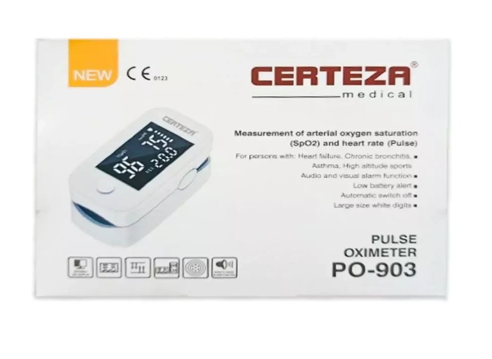 Certeza Oximeter | Fingertip Pulse Oximeter - Image 3