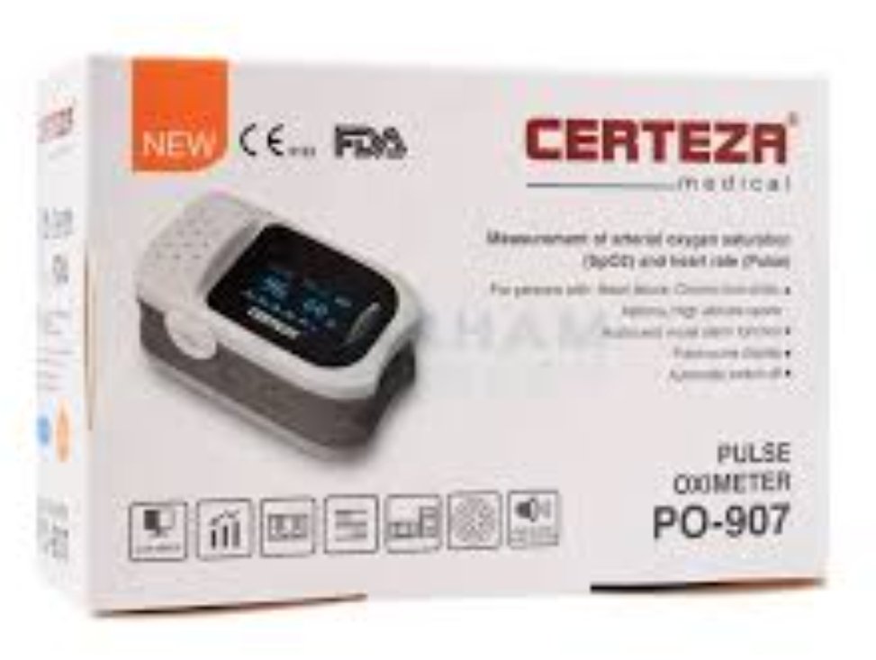 Certeza Oximeter | Fingertip Pulse Oximeter - Image 2