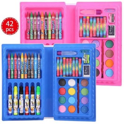 Art Kit (42 Pcs) – Complete Coloring Kit & Drawing Set