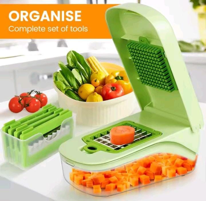 Multifunctional Vegetable Chopper Handle Food Grate Food Chopper Vegetable Slicer Dicer Cut Kitchen Items cocina - Image 4