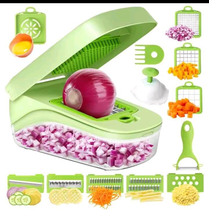 Multifunctional Vegetable Chopper Handle Food Grate Food Chopper Vegetable Slicer Dicer Cut Kitchen Items cocina - Image 2