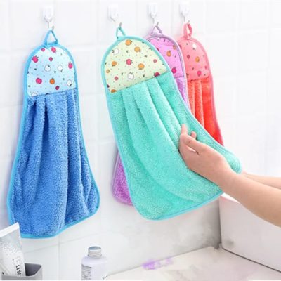Microfiber Hand Towel Kitchen/Bathroom Soft Hand Towel