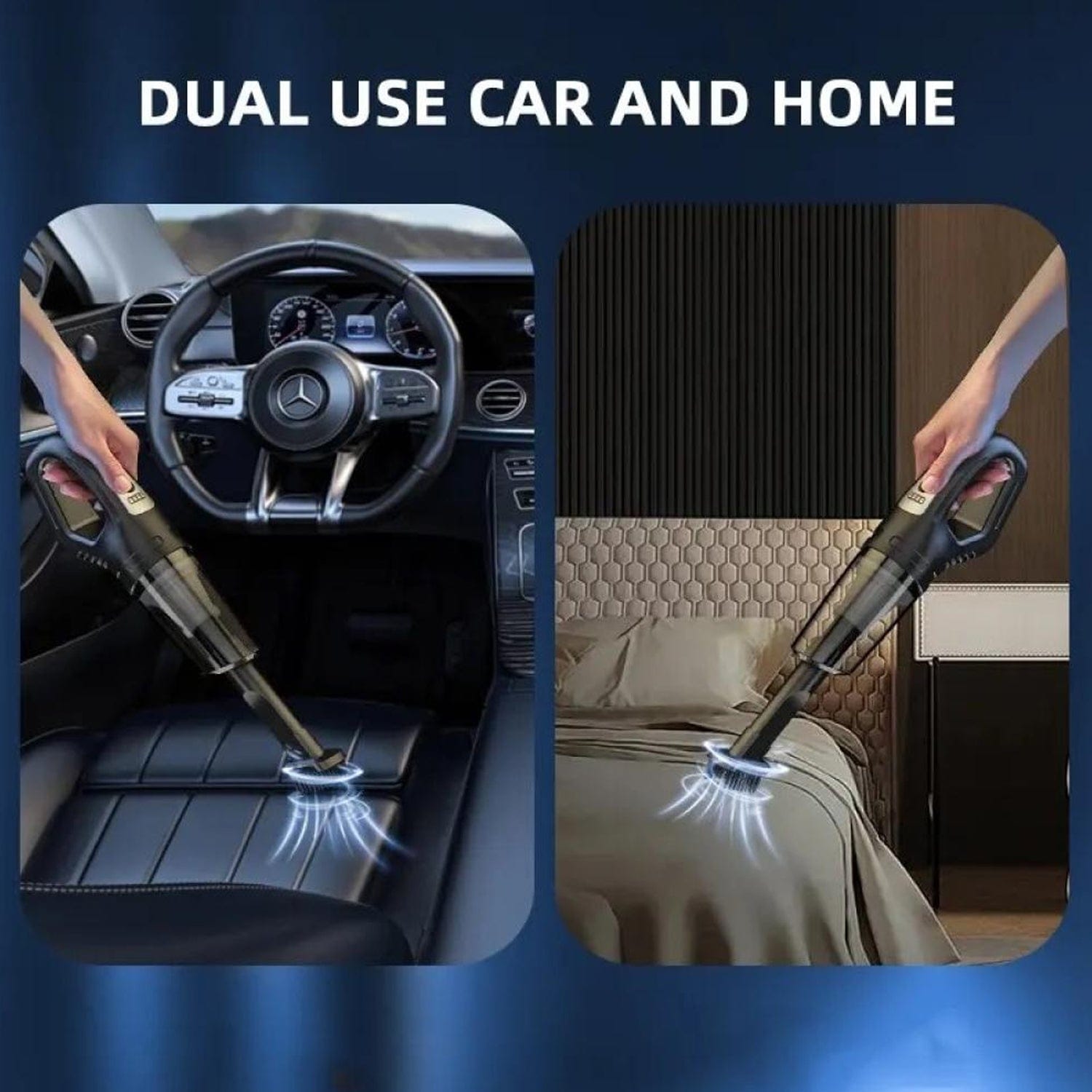 Wireless Handheld Car Vacuum Cleaner, 2 in1 Dust Buster - Image 2
