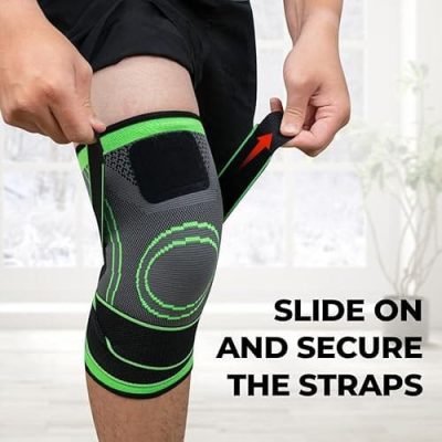 1PC Knee Braces Support Pad With Belt/straps,Knee Support Brace for Knee Pain