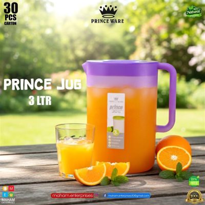 Prince Ware plastic jug with a lid ✨🇨🇳