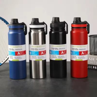STAINLESS STEEL THERMOS BOTTLE (1000 ML)*RANDOM COLOR*