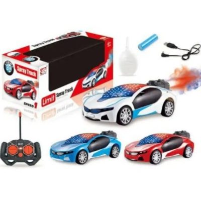 3D remote control car with rechargeable battery. High-speed RC racing