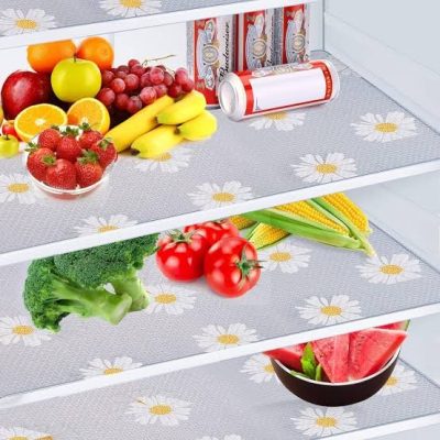 PRINTED FRIDGE MAT Moisture-Proof Waterproof Dust Proof Non-Slip Fridge