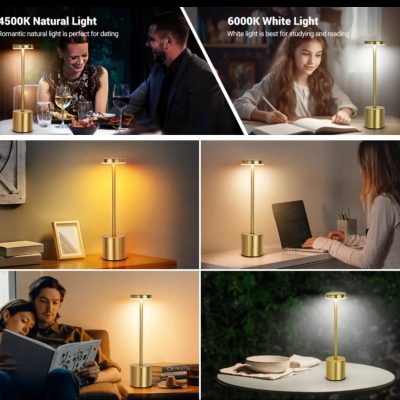Nordic Minimalist Touch Lamp